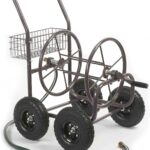 steel frame water hose reel cart